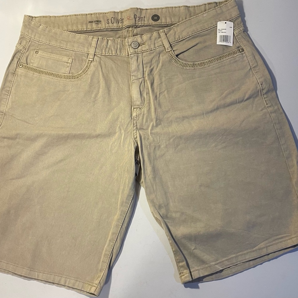 Big Men’s 44 Khaki Tan Shorts Bermuda Oliver  Cotton Bermuda Loose Fit Bermu…